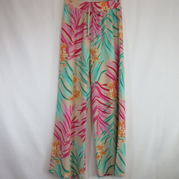 Forever 21 Pants - Forever 21 Floral Hawaiian Pants